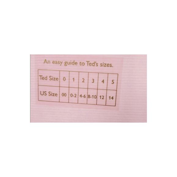 Ted Baker Fellama Bardot Scallop Skater Dress Green Size 14 - Picture 13 of 13